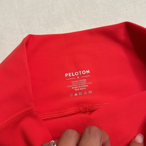 NWT Cadent High Rise Bike Short Pink - Picture 4 of 5